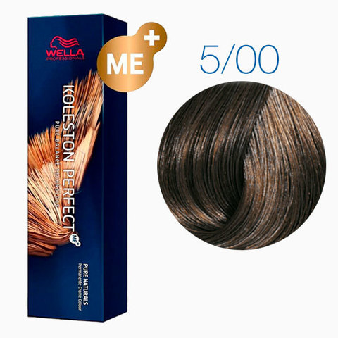 Wella Koleston Pure Naturals 5/00 (Светло-коричневый натуральный) - Стойкая краска для волос