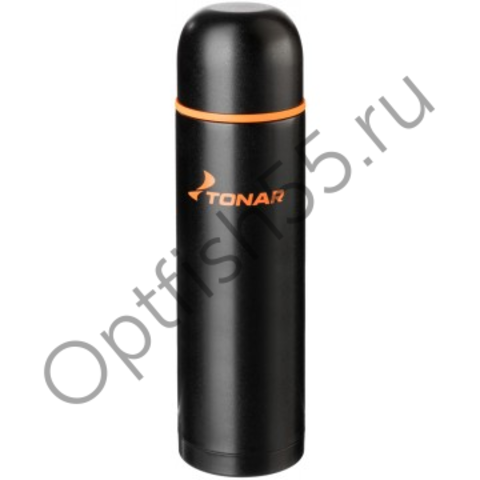 Термос HS.TM-026 1200мл черный (доп.пласт.чашка) TONAR