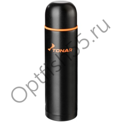 Термос HS.TM-026 1200мл черный (доп.пласт.чашка) TONAR