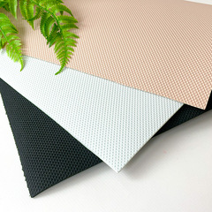 №2 Подошва для кукольной обуви из фоамирана, цвет белый/черный/пудровый ромб, 3 мм., 25*35 см, микс 3 цвета.