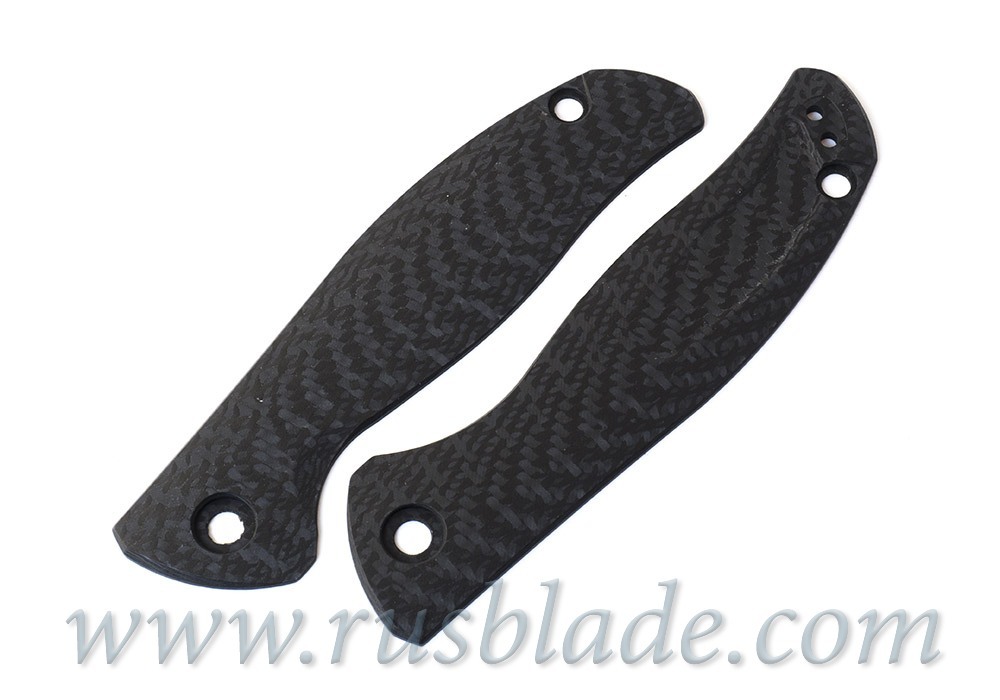 Shirogorov Set F3 СF black + G10 black handle scales - фотография 