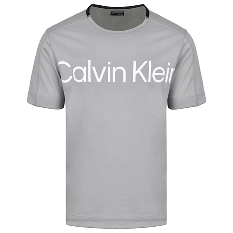 Футболка теннисная Calvin Klein WO - S/S T-Shirt - green milieu