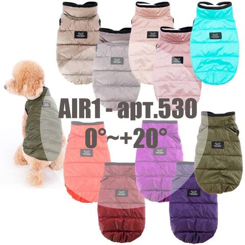 530 Куртка-безрукавка "AIR1" Puppy Angel / Облегченная ТОНКАЯ ветровка без рукавов на гладком подкладе "AIR1"