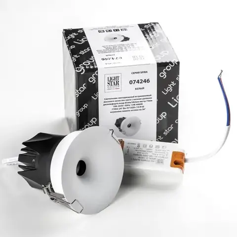 Встраиваемый светодиодный светильник Lightstar SPIRA 074246