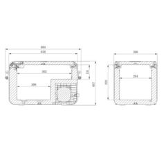 Компрессорный автохолодильник Dometic CoolFreeze CFX3 35 (12V/24V/220V, 36л)