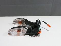 Поворотники белые Kawasaki Z 250 Z 300 Z 250SL Z 750 Z 800 ER-6N ER-6F