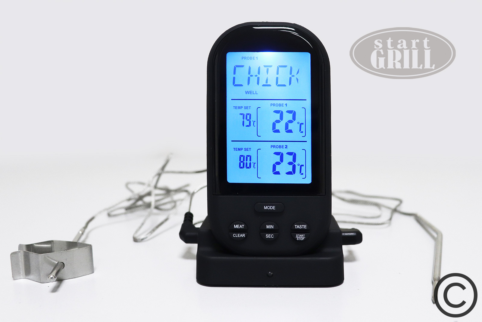 Беспроводной цифровой термометр SG Артикул: KS-AS-WDT Фото №1
