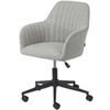 Рабочее кресло на колесиках Madina светло-серое