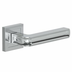 Ручка дверная Bravo A-211 SC/C МатХром/Хром