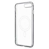 Силиконовый чехол с магнитом (MagSafe) Clear Case для iPhone 7 Plus, 8 Plus (Прозрачный)