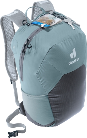 Картинка рюкзак туристический Deuter Speed Lite 17 Shale-Graphite - 9