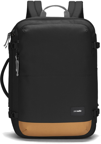 Картинка рюкзак городской Pacsafe GO Carry-on 34 черная смола - 4