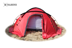 Туристическая палатка Talberg Peak Pro 3 Red
