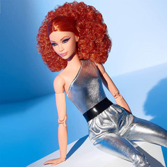 Барби Лукс 11 Рыжая Кудрявая Хайд 2 Волна Металлик