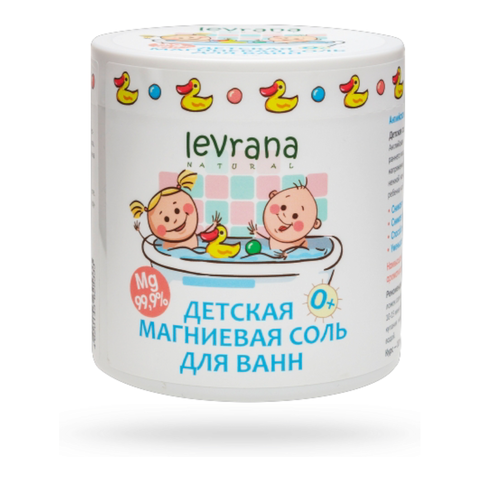 Магниевая соль для ванн 0+, 500г (Levrana)