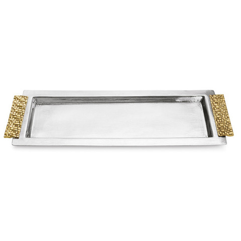 Поднос для полотенец 41x17см Michael Aram Пальмовая ветвь