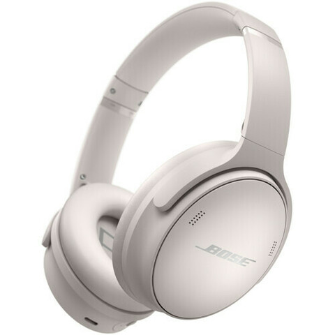 Наушники Bose QuietComfort 45 с шумоподавлением, белый дым