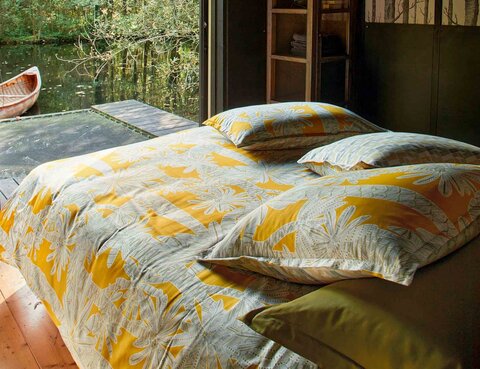 Постельное белье 2 спальное евро Blanc des Vosges Oasis