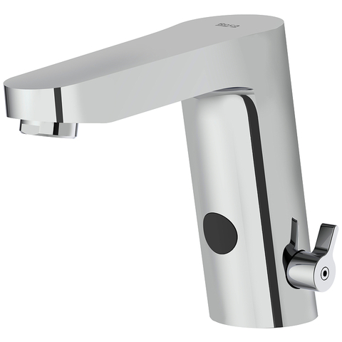 Roca A5A5809C00 Roca  A5A5809C00  L30-E Смеситель для раковины, электронный, с инфракр. датчиком, хром
