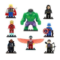 Minifigures Super Heroes Blocks Building Series 07