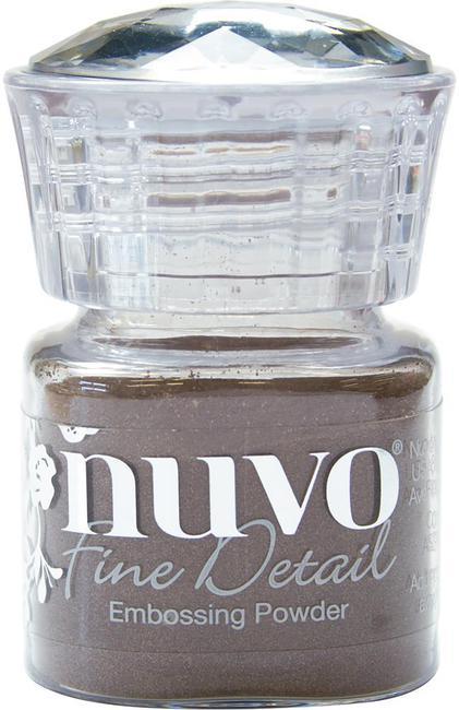 Пудра для эмбоссинга NUVO - copper blush - detail