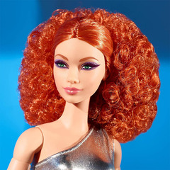 Барби Лукс 11 Рыжая Кудрявая Хайд 2 Волна Металлик