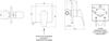 Aquanet AF330-50C AF330-50C Aquanet Static, смеситель встраиваемый, хром (237447)