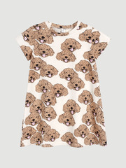 Платье трапеция Mjölk Мальтипу, с коротким рукавом