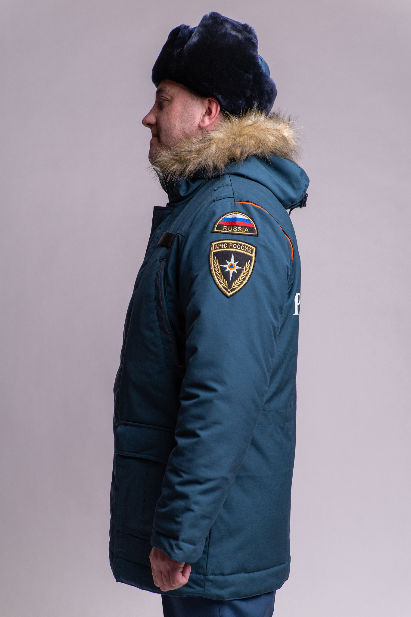 Куртка зимняя МЧС (ткань патруль 240)