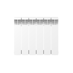 Радиатор алюминиевый RIFAR Alum 350 x 6 секций боковое подключение