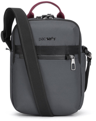 Сумка антивор Pacsafe Metrosafe X vertical crossbody, серый, 6 л.