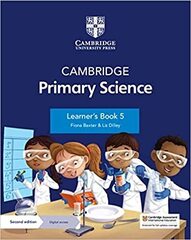 Cambridge Primary Science Learner's Book 5 with Digital Access (1 Year)