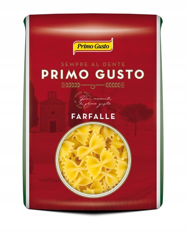 Паста Фарфалле бантики Primo gusto 500 гр