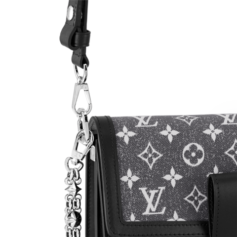 Сумка Louis Vuitton Dauphine MM серый