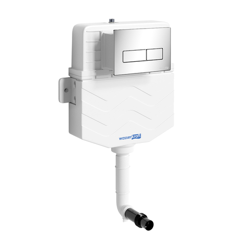 WasserKRAFT Aller 10TLT.031.ME.CH03 Встраиваемый смывной бачок