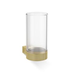 Decor Walther 0857482 Decor Walther Club WMG Стакан подвесной, прозрачное стекло, цвет: золото матовое фото