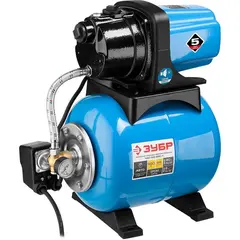 ЗУБР 800 Вт, бак 20 л, автоматическая насосная станция, чугунный корпус (НАС-М3-800-Ч)