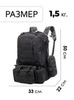 Картинка рюкзак тактический Swicky BK-2437 black - 2