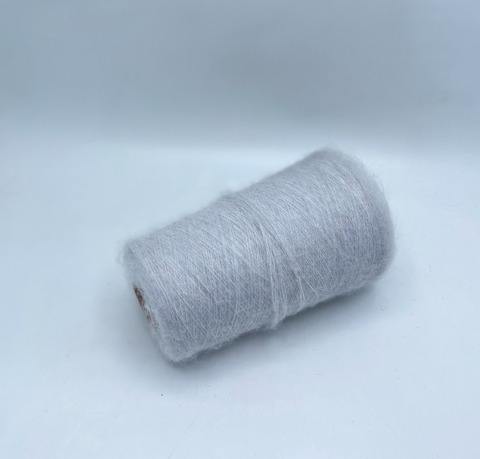 Lanifico del Oliva (пр.Италия),art.Noir, 2300 м/100гр,35% Супер Кид мохер (24,5 мкм) 35% Беби альпака 30% полиамид, цвет - Серый(310/33) арт.25704