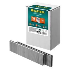 KRAFTOOL тип 18GA (55/90/C) 30 мм, 5000 шт, скобы для степлера (31789-30)
