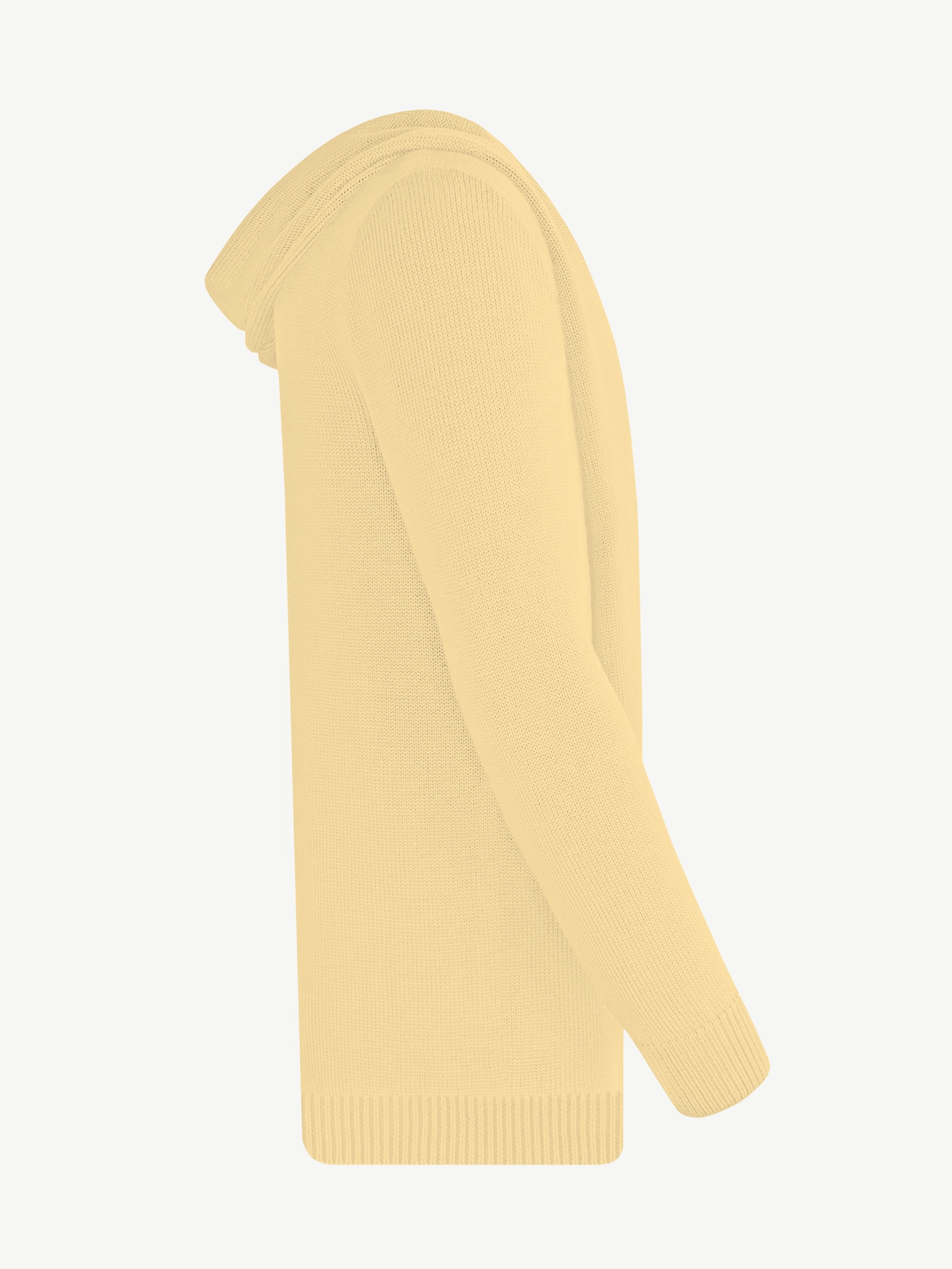 Кардиган с капюшоном из мягкой шерсти