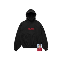 Толстовка YEONJUN 'NO LABELS: PART 01' Hoodie (Black)