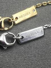 Двойное колье Messika VGOLD с двигающимися цирконами