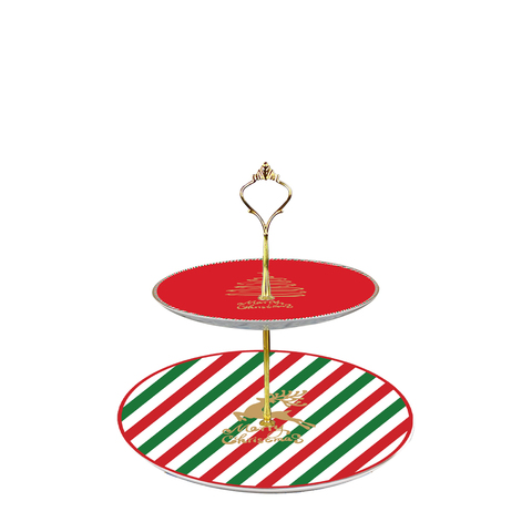 Подставка под пирожные First Lady "Европейское Рождество"