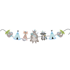 Гирлянда бумажная 