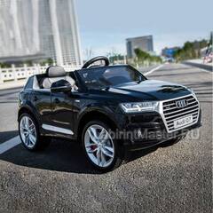 Детский электромобиль "AUDI Q7" 6V, черный