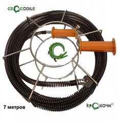 Набор для прочистки канализации со спиралью 16мм*5м