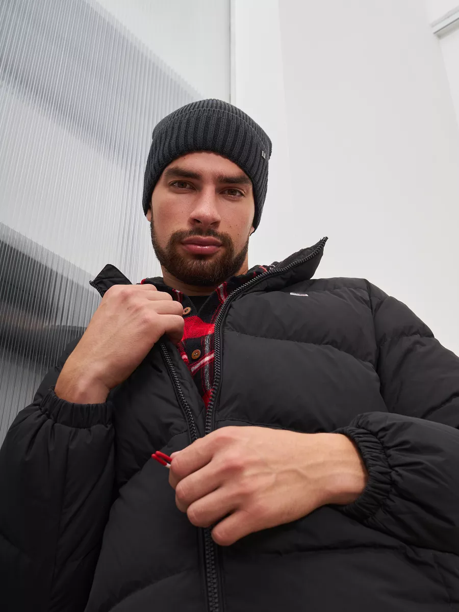 Шапка бини зимняя весенняя с флисом