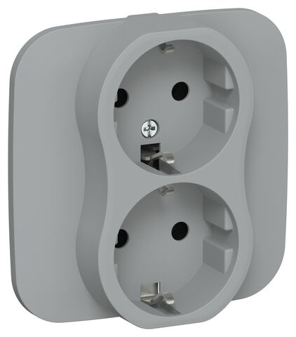 FLITE Роз. 2-я с з/к без з/ш б/к 16А РС12-1-А-ФлС сер. IEK