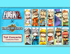 Fuga: Melodies of Steel 2 - Tail Concerto Costume Pack (для ПК, цифровой код доступа)